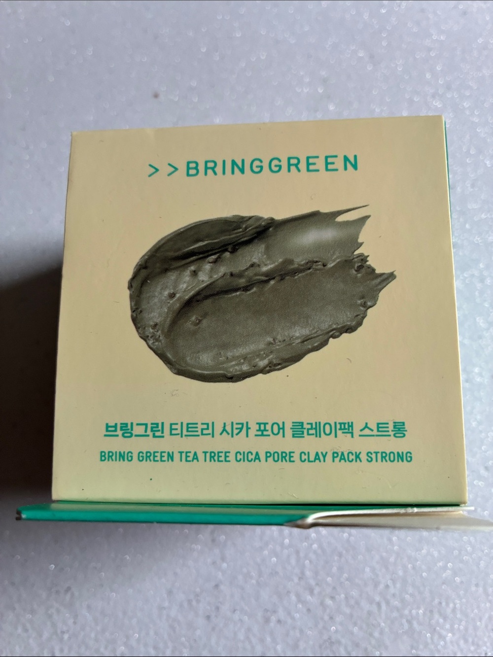 Tea Tree Cica Pore Clay Pack Strong - Green 3.52 oz - Picture 2 of 3